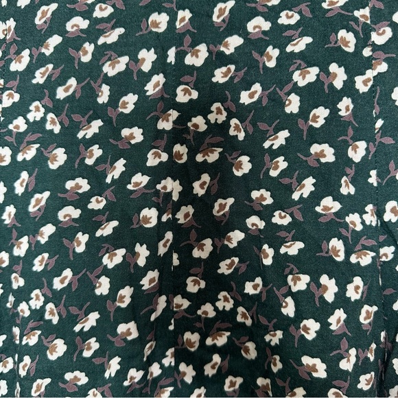 Rampage sweetheart neckline sundress green floral size 11 - Picture 3 of 3